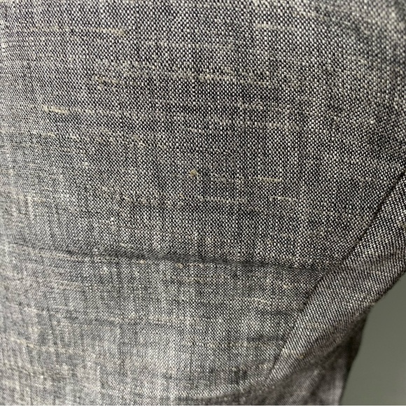 Theory Women’s Gray 100% Linen Three Button Blazer Jacket Size 2 - Picture 5 of 16